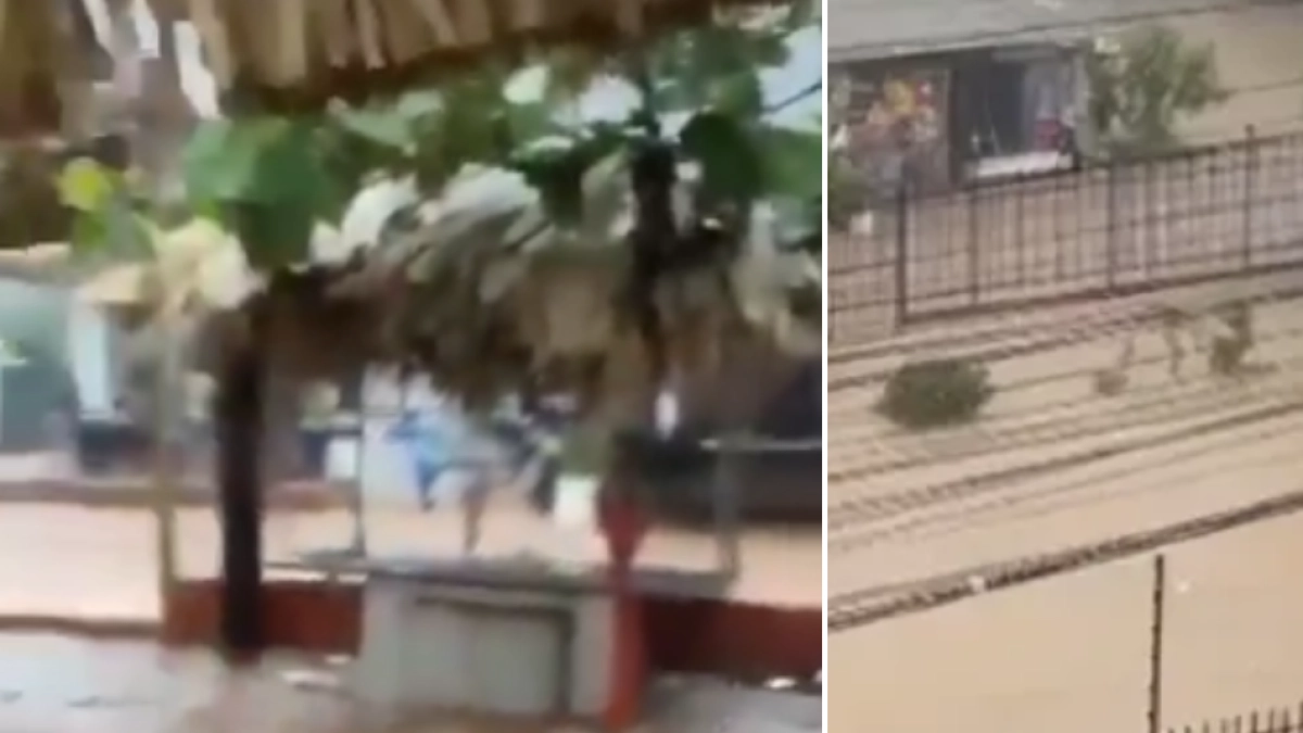 Videos | Fuertes lluvias golpearon a Santa Marta y provocaron inundaciones y problemas de movilidad: esto dijo el Ideam