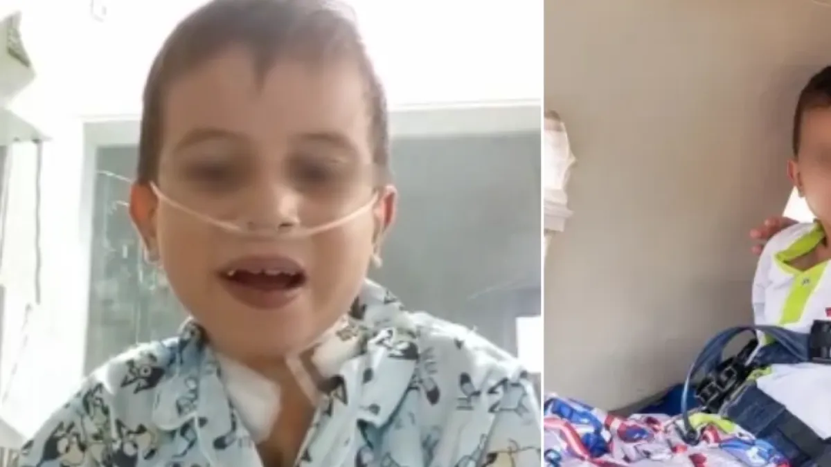 Lucas Murillo superó una compleja cirugía de corazón y reapareció con emotivo mensaje: ‘Me duele un poco, pero me ponen medicamentos; me siento bien’
