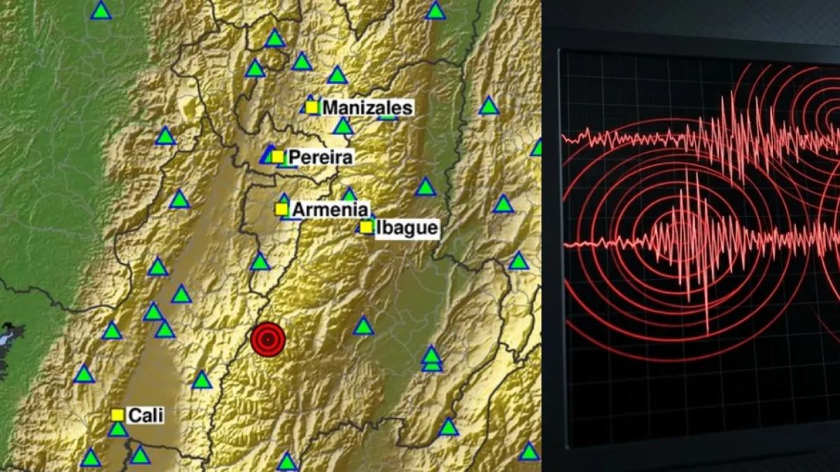 Temblor hoy en Colombia | Reportan fuerte sismo de 4.2 de magnitud en Chaparral, Tolima: usuarios alertan sentirlo en Bogotá, Ibagué y más ciudades
