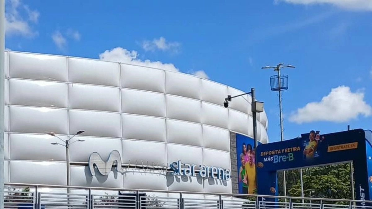 Aunque ya se desmontó el letrero del Movistar Arena hasta el 31 de octubre dejará el nombre