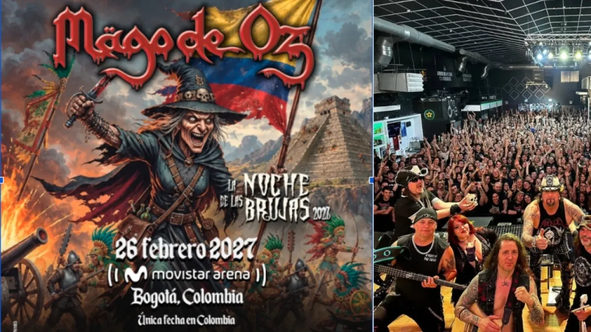 Mago de Oz anuncia su regreso a Bogotá en 2027: fecha y detalles del concierto