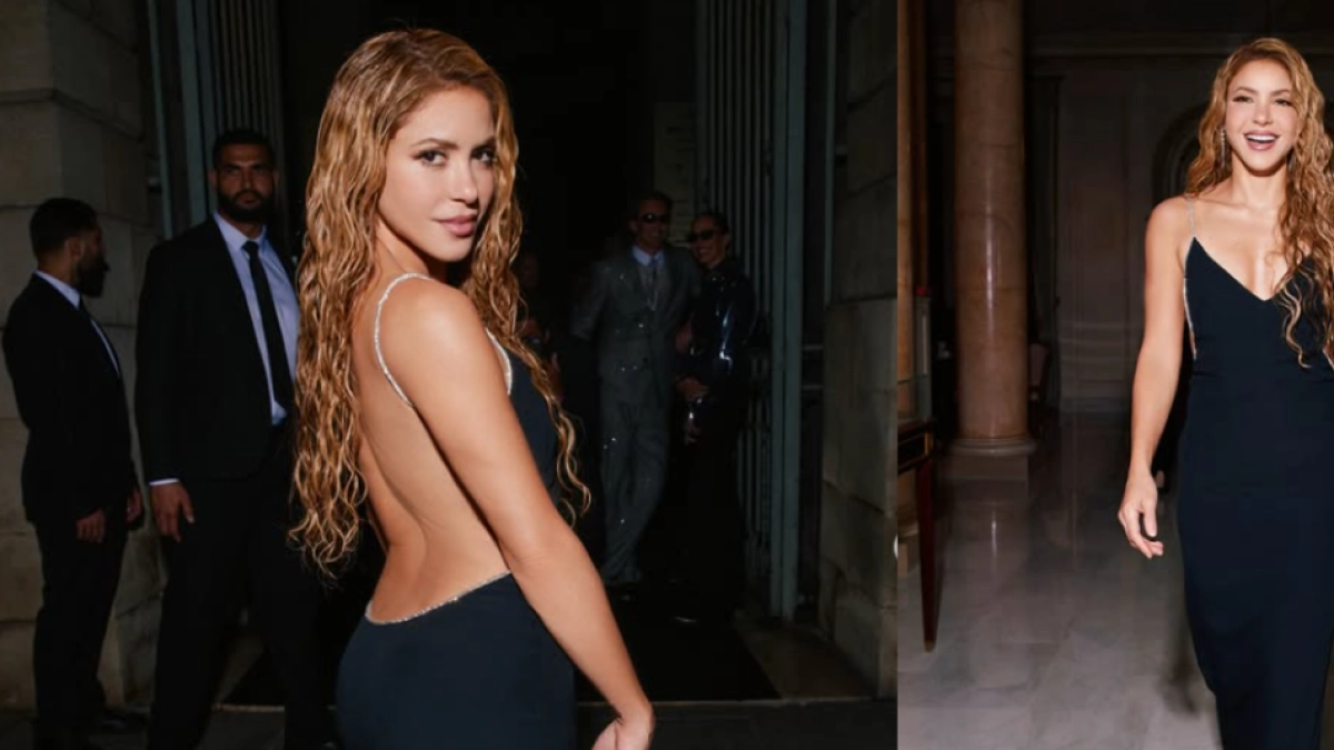 Shakira deslumbra en París con inesperada aparición: así fue su look en la Semana de la Moda