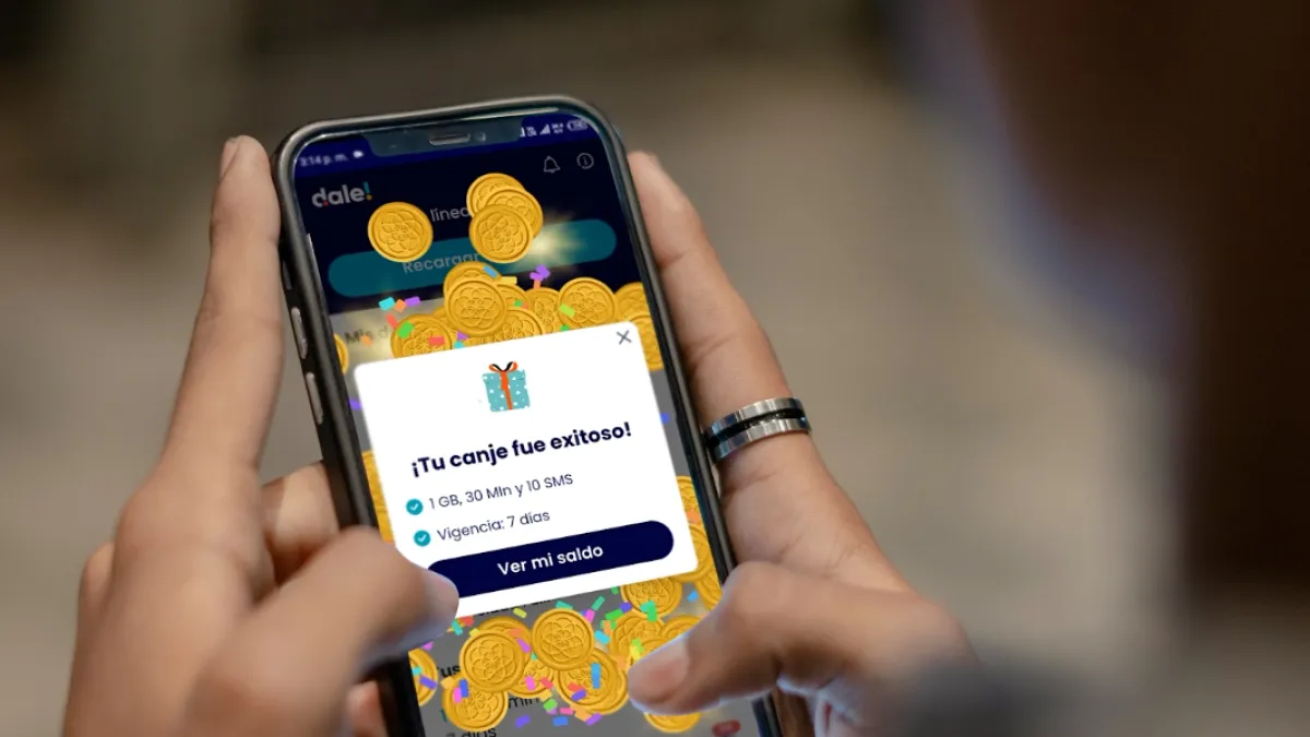 dale! incorpora una experiencia de gamificación para premiar el uso de su billetera digital