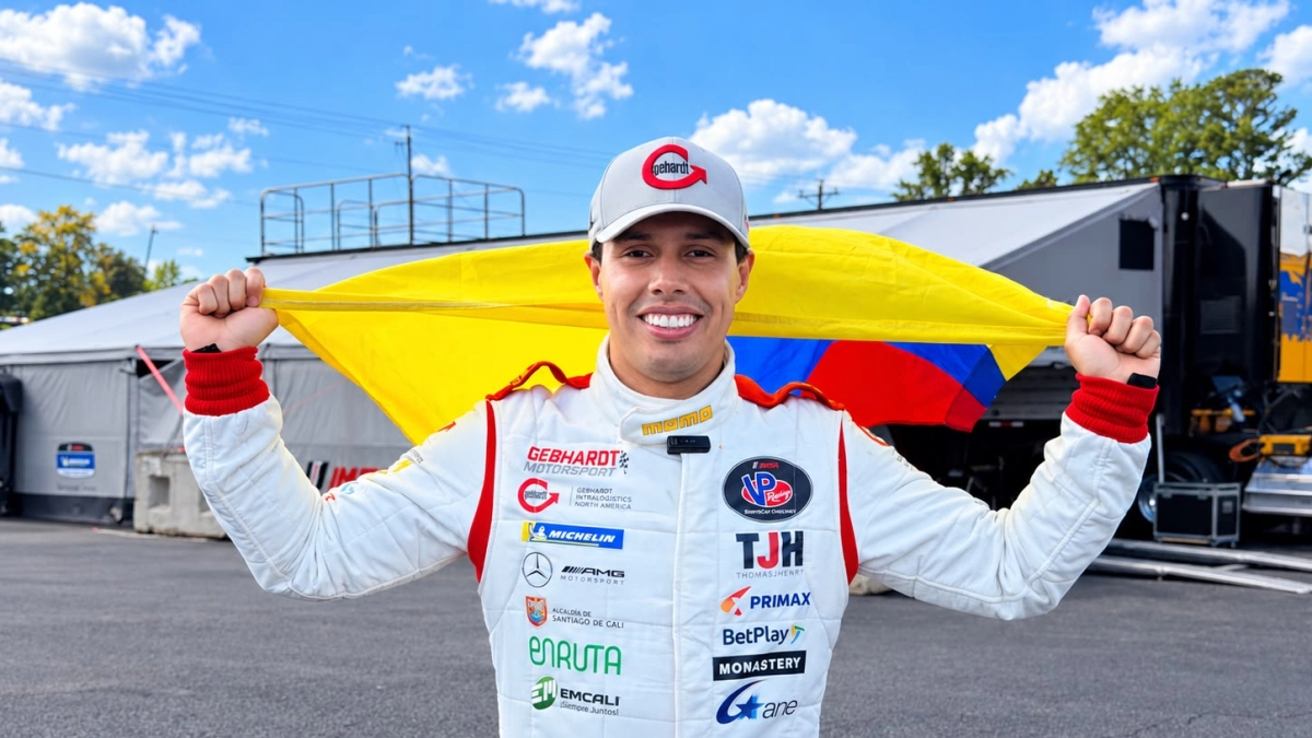 Año histórico para el piloto colombiano Óscar Tunjo: se corona campeón del IMSA en Norteamérica
