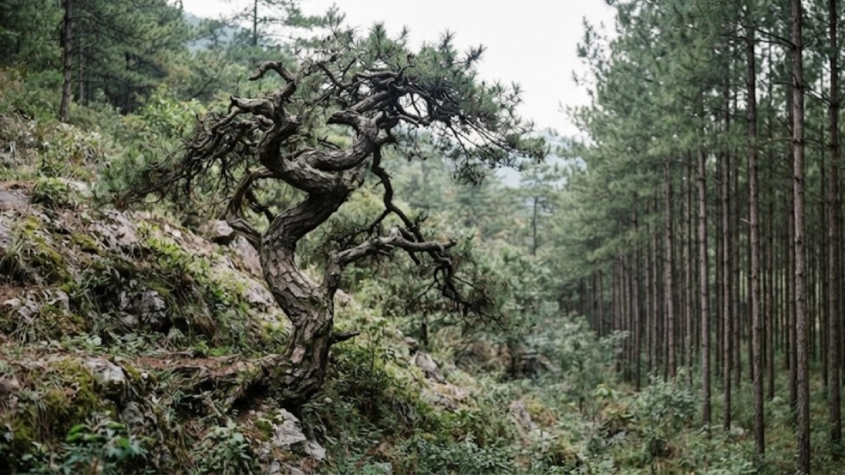 ¿Qué significa el proverbio chino 'Un árbol torcido vive su propia vida, pero un árbol recto se convierte en madera'?