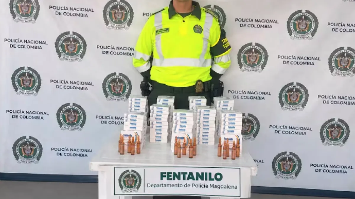 Fentanilo en la ruta Barranquilla-Santa Marta: incautan 500 ampollas de la peligrosa sustancia que desató crisis sanitaria en Estados Unidos