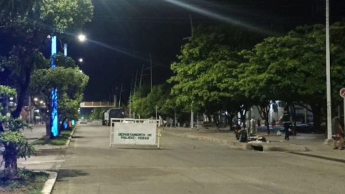 Un interno resultó herido tras un ataque con drones explosivos a la estación de Policía en Aguachica, sur del Cesar