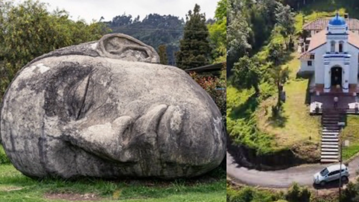 ¿Cuál es el pueblo cerca a Bogotá que vende tamal de calabaza y que se caracteriza por sus termales?