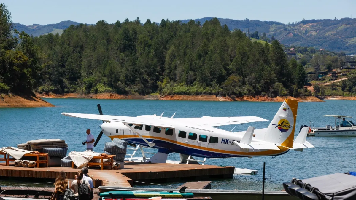 El regreso de los hidroaviones a Colombia en vuelos comerciales ya es una realidad: se podrá volar entre Medellín y Guatapé en 20 minutos
