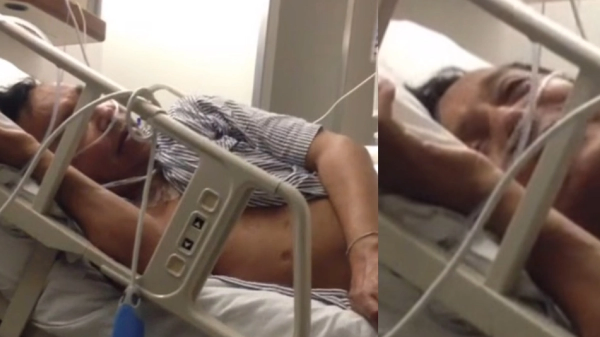 Amigo de Diomedes Díaz reveló video inédito del cantante vallenato durante una hospitalización