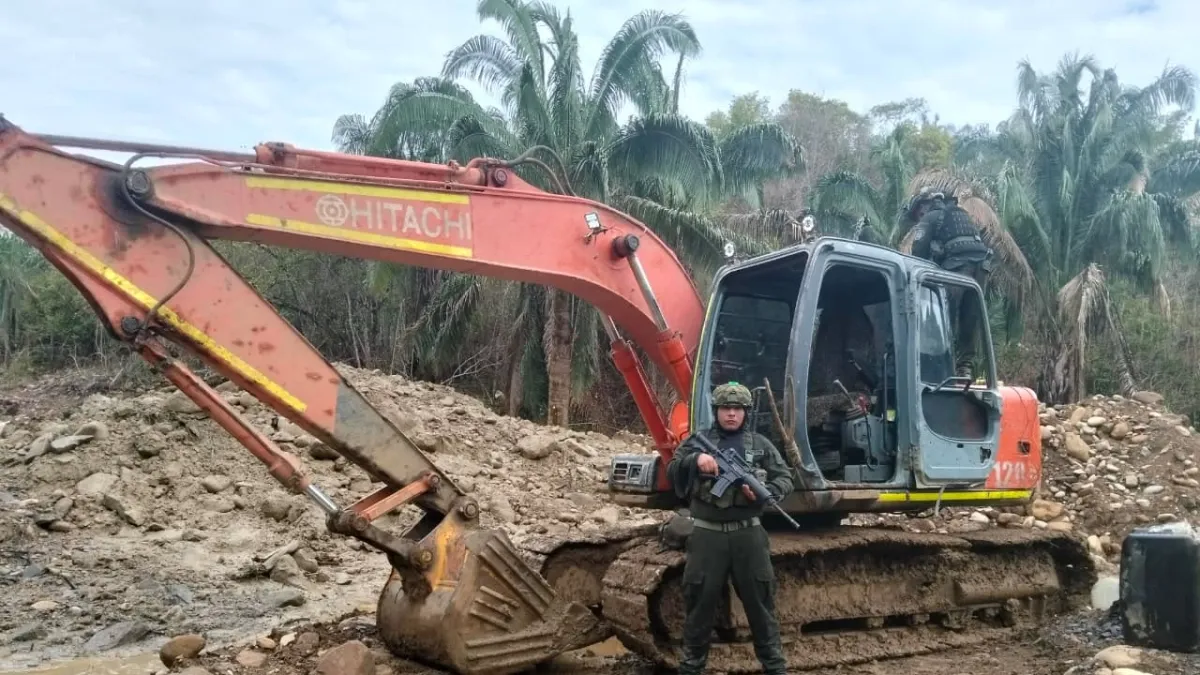 Operación contra minería ilegal golpea finanzas de disidencias de ‘Mordisco’ en el sur del Tolima