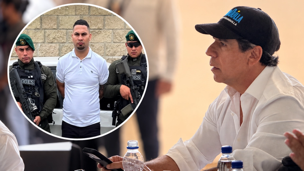 ‘Aquí el miedo está cambiando de bando’: Alejandro Char celebra la captura por la aparición de una bandera y cilindros del ELN en Barranquilla