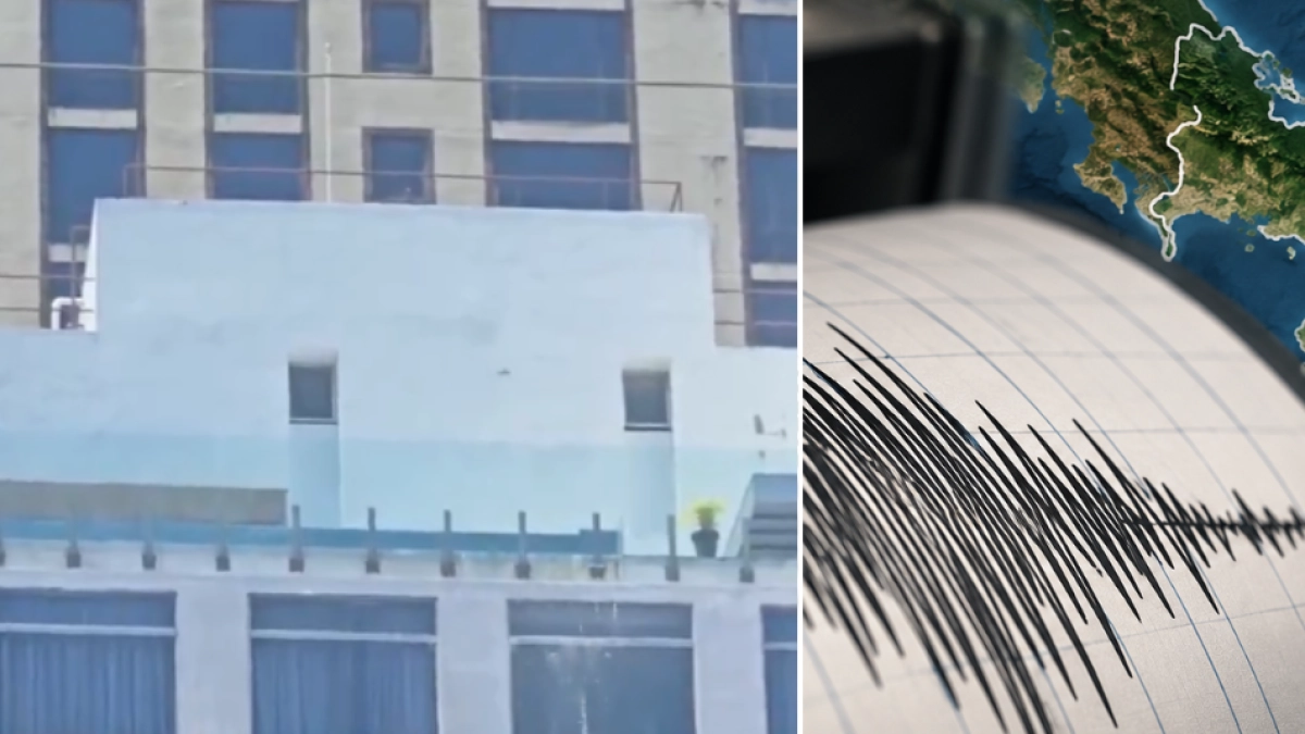 Video muestra el momento exacto en que una piscina infinita se desborda desde lo alto de un edificio durante el terremoto de magnitud 7,7 en Panamá