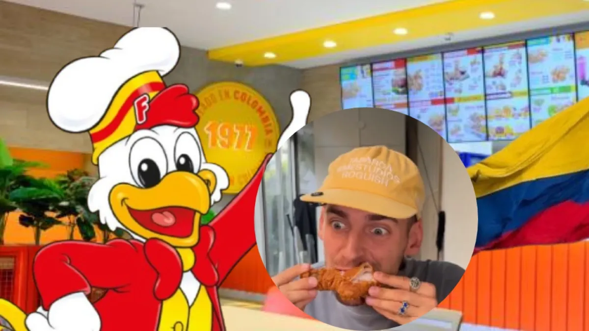 Influencer español reacciona al pollo Frisby lanzado en Europa tras disputa legal con la marca colombiana: ‘Estoy con los colombianos’