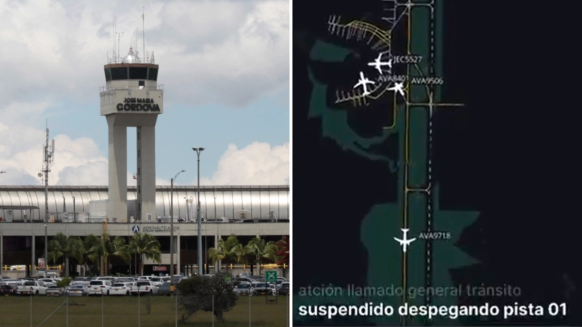 ‘Tránsito suspendido por dron desconocido’: lo que se sabe del episodio que obligó a detener la operación del aeropuerto José María Córdova