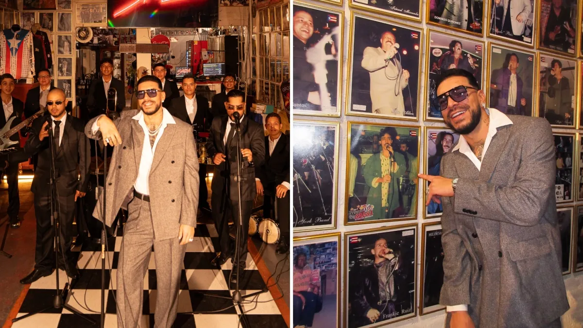Con la bendición del maestro Eddie Santiago, Ryan Castro grabó nueva versión de uno de los grandes clásicos del género en el Museo de la Salsa de Cali