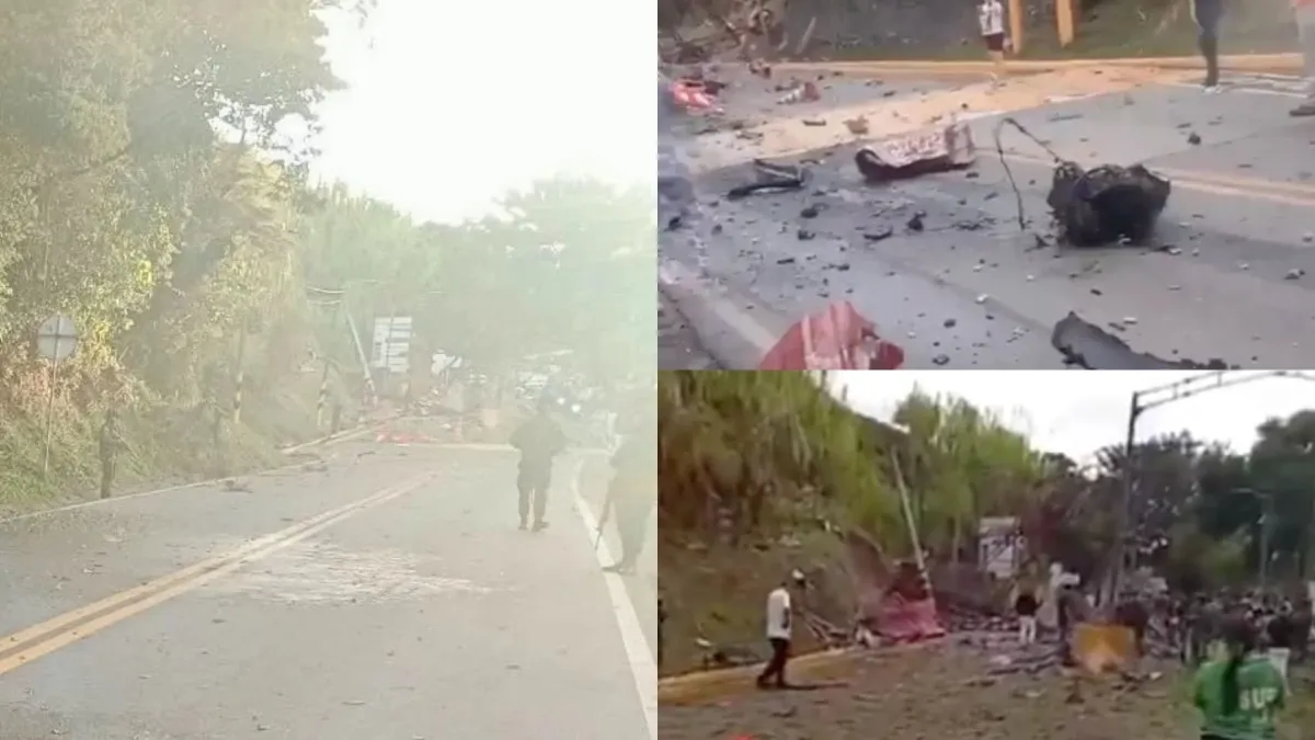 Al menos tres heridos deja un atentado con carro bomba en la vía Panamericana, cerca del peaje de El Bordo, Cauca: esto se sabe