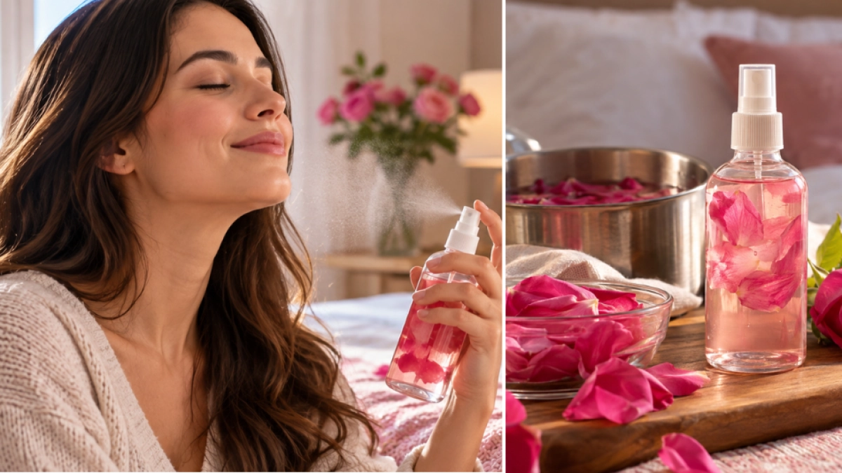 ¿Cómo hacer un aromatizante casero de rosas para perfumar las sábanas y las cortinas? Esta es la receta para dejar un olor fresco en el cuarto