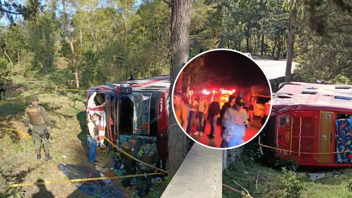 Nuevos detalles del grave accidente provocado por disparos contra un bus en la vía Panamericana; hay 4 muertos y 56 heridos: 'Piratas terrestres'