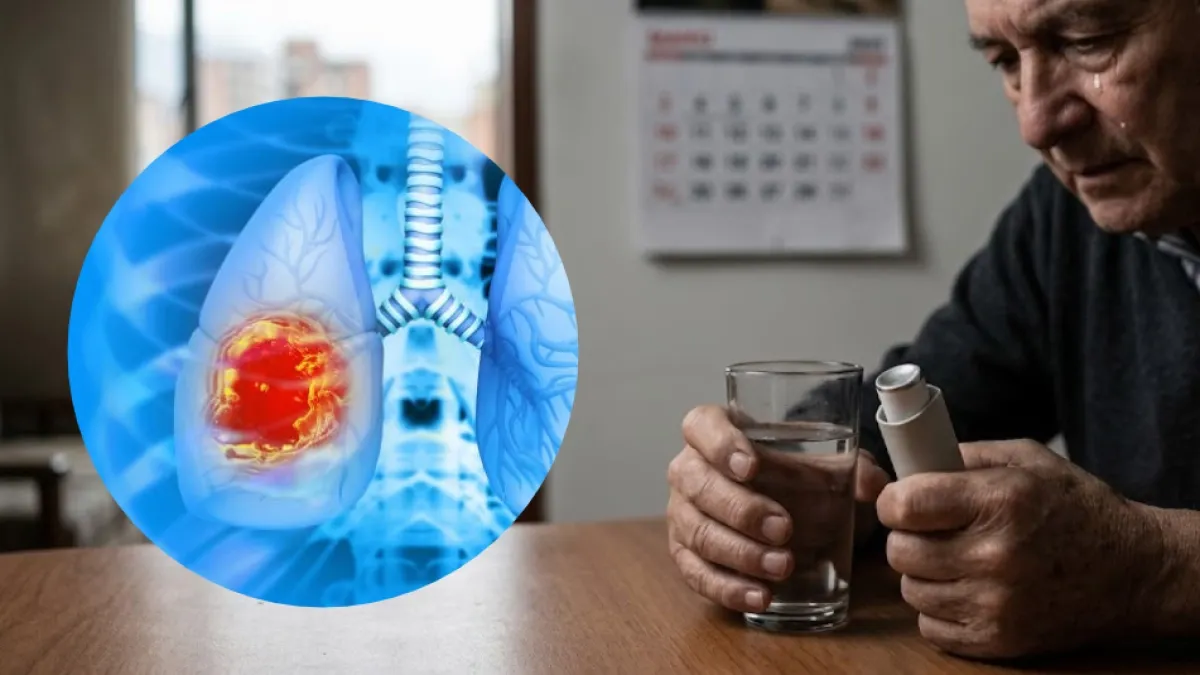 Expertos aclaran cuáles son los síntomas iniciales del cáncer de pulmón: 'Puede afectar a quienes no fuman'