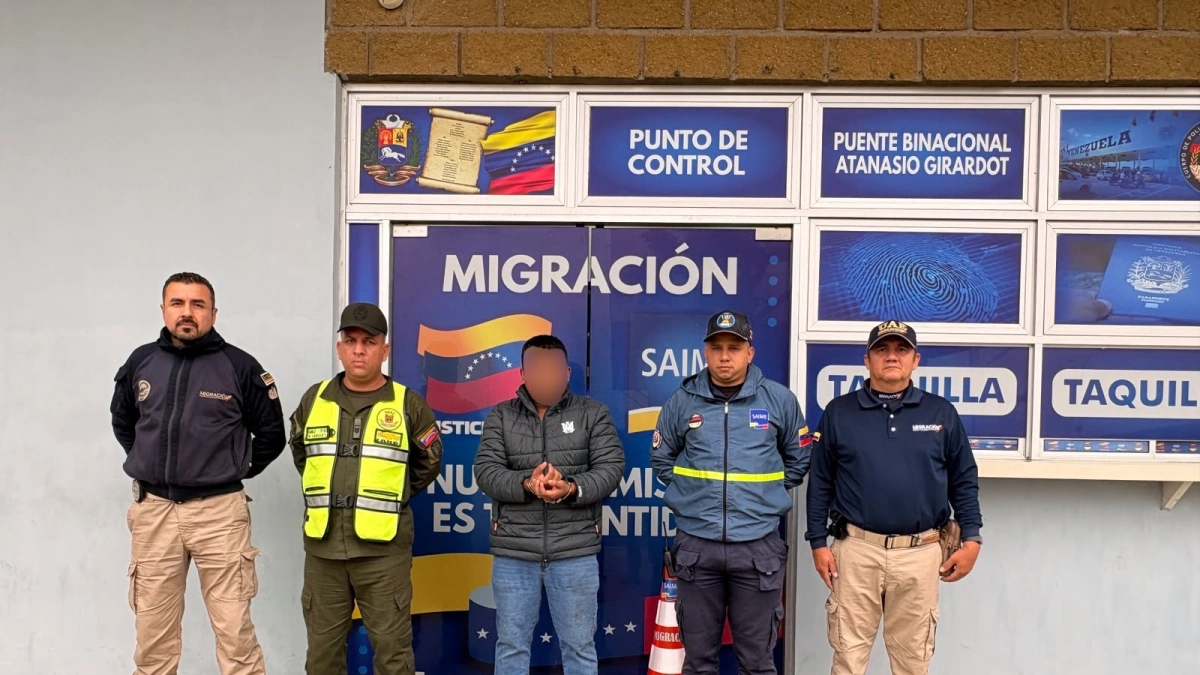 Atención: Colombia captura y expulsa a alias ‘Chachi’, uno de los cabecillas del grupo criminal venezolano Tren del Llano