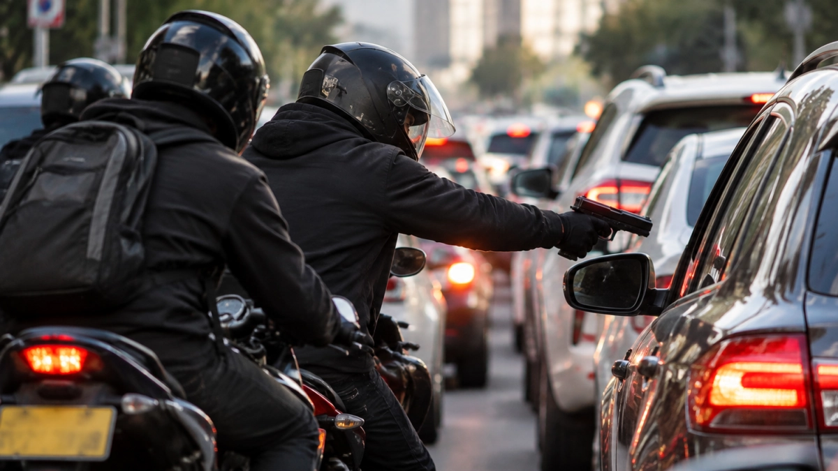 Periodista en Bogotá denuncia cómo ladrones la atracaron con pistola en pleno trancón: ‘Es un milagro que hoy esté con mi familia’