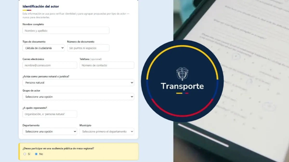 MinTransporte abre convocatoria para proponer cambios al Código Nacional de Tránsito: así puede participar