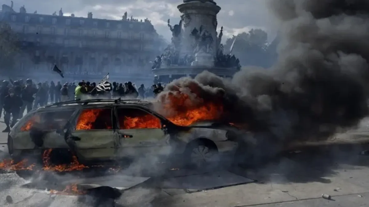 Protestas en Francia: estallido de violencia deja 1.800 detenidos, 1.500 comercios destruidos, 500 uniformados heridos y un muerto