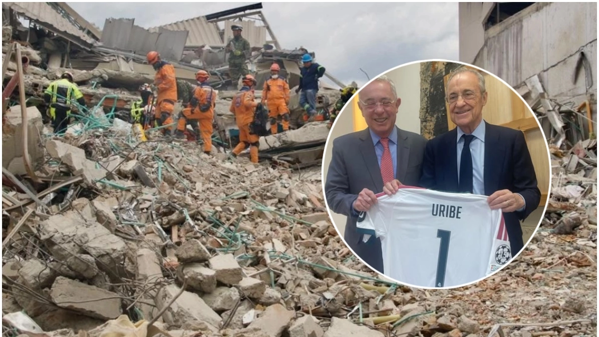 Expresidente Álvaro Uribe se reunió con Florentino Pérez, presidente del Real Madrid: acordaron ayudas para víctimas del terremoto en Colombia