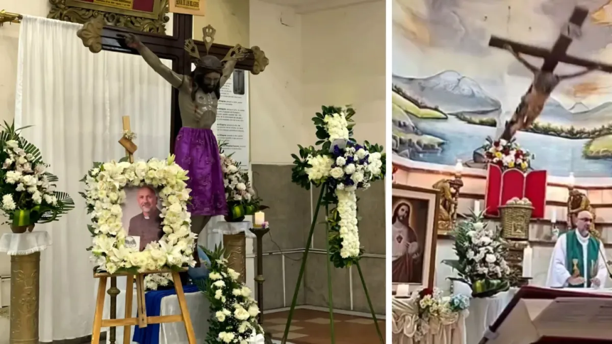 Arquidiócesis de Guayaquil se pronunció tras muerte de sacerdote durante misa: una cruz cayó sobre él en eucaristía que era transmitida en vivo