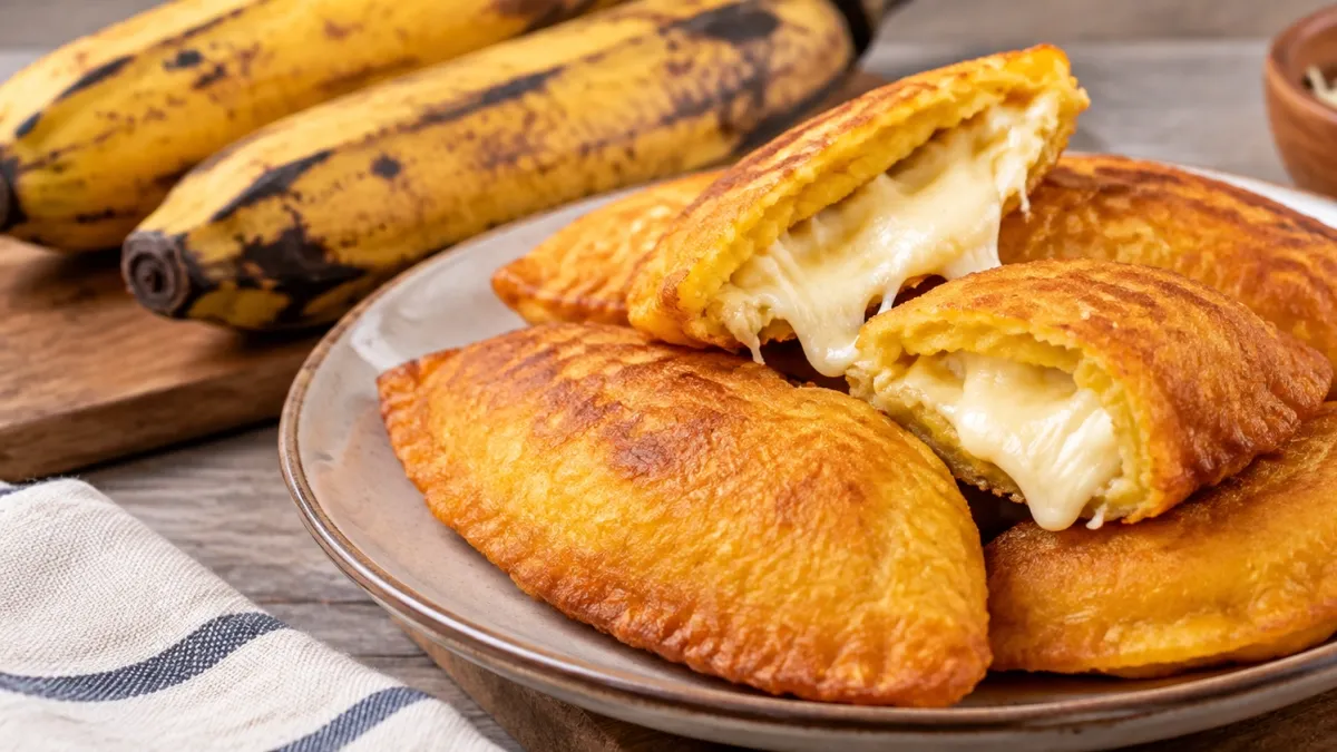 Empanaditas de plátano maduro con queso: receta fácil para prepararlas en casa con pocos ingredientes