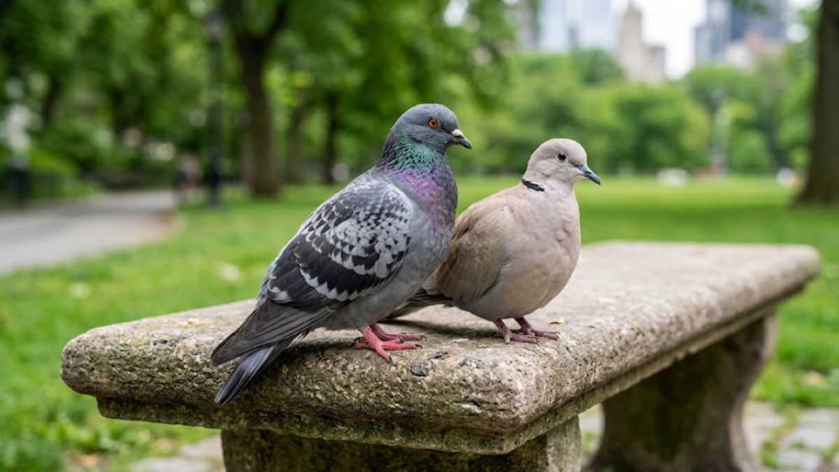 Palomas y tórtolas: ¿cuáles son las diferencias y qué enfermedades pueden transmitir a los humanos?