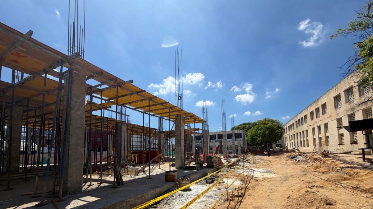 Barranquilla: así avanza la transformación de la sede Centro de Uniatlántico; nuevo edificio tendrá nueve pisos, 72 aulas y biblioteca