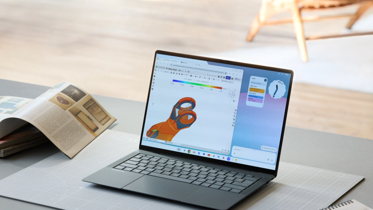ASUS presenta en Colombia el nuevo Googlebook 14 con inteligencia artificial integrada y diseño ultraliviano