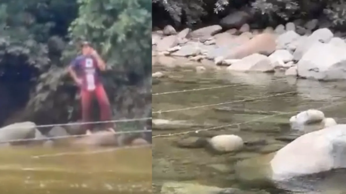 Pretendían cobrar ‘peaje’ a turistas con alambre de púas atravesado en un río de Antioquia: autoridades intervinieron