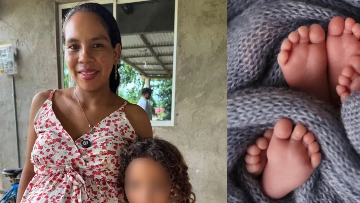 Mujer campesina dio a luz a trillizos en San Carlos, Córdoba: clama por apoyo monetario y social