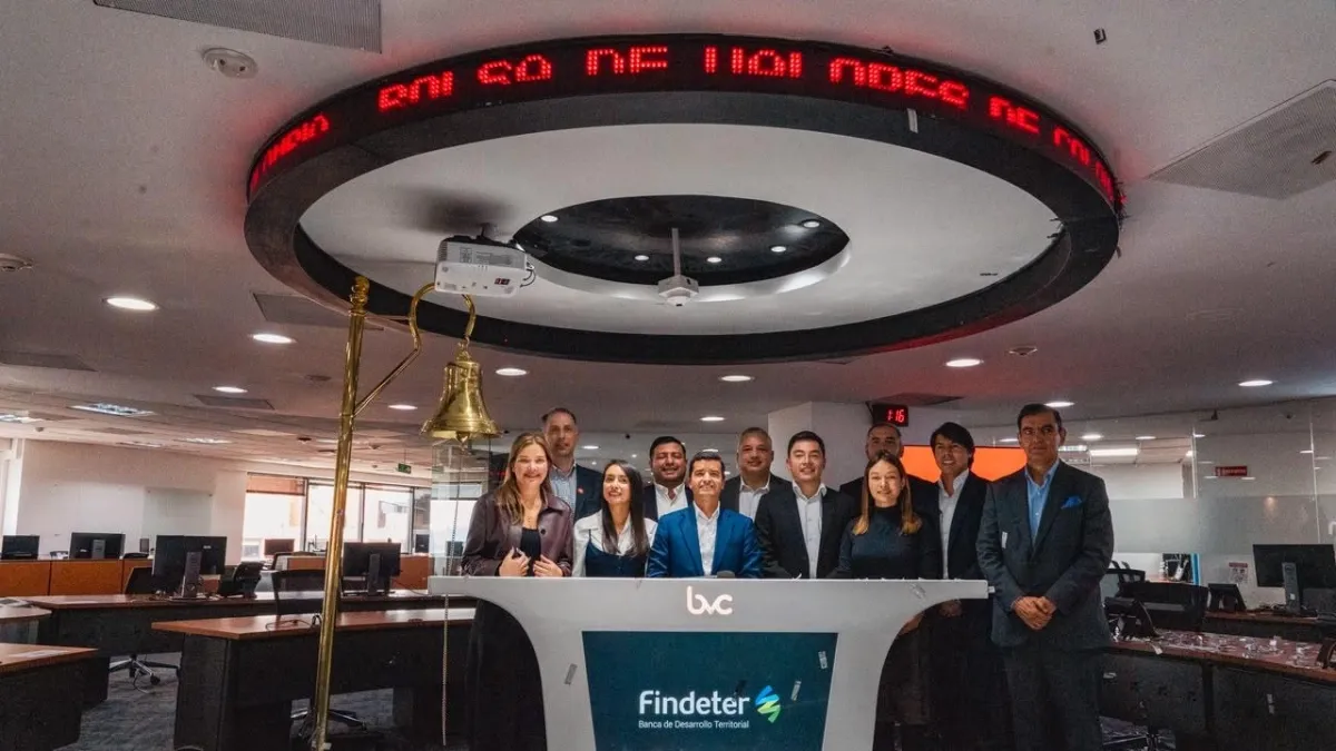 Findeter emitió bonos para financiar obras regionales y logró tasas inferiores a las que había previsto