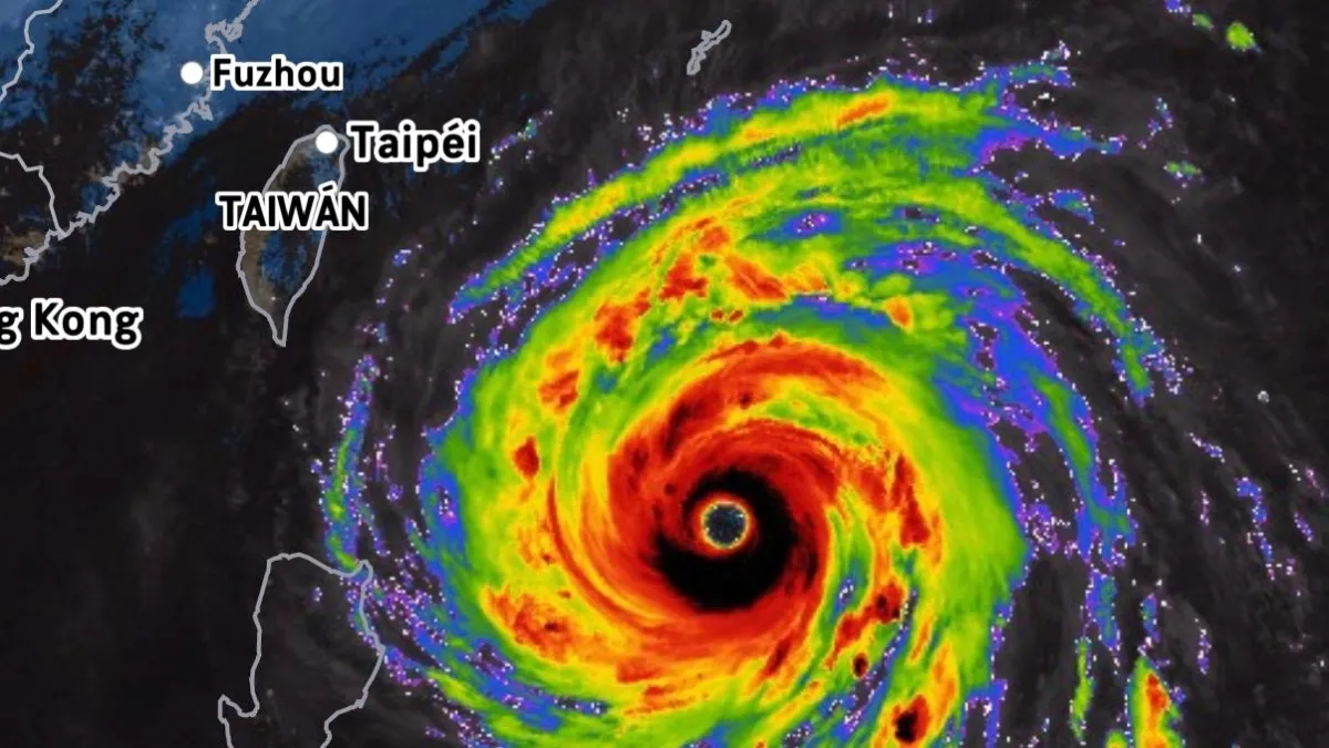 Champi, el supertifón que amenaza a Japón, Okinawa y Taiwán con vientos de casi 300 kilómetros por hora: ¿por qué se hizo tan poderoso?