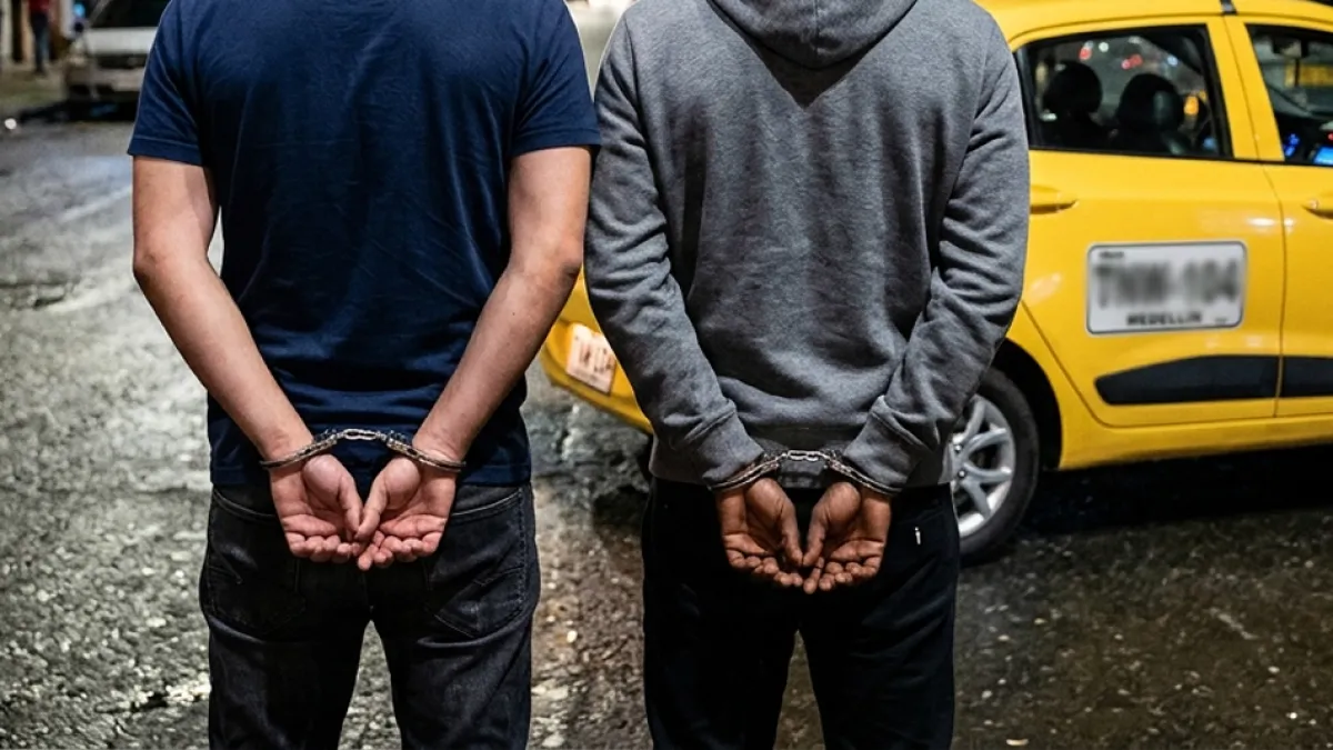 Terror en un taxi: a la cárcel dos extranjeros señalados de fingir una encomienda para secuestrar y extorsionar a dos mujeres en Medellín