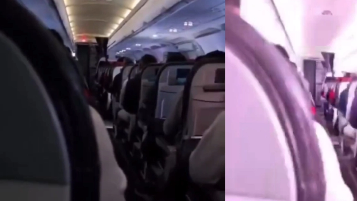 Avión de Latam fue impacto de un rayo en pleno vuelo: el susto de los pasajeros por el fenómeno quedó registrado en video