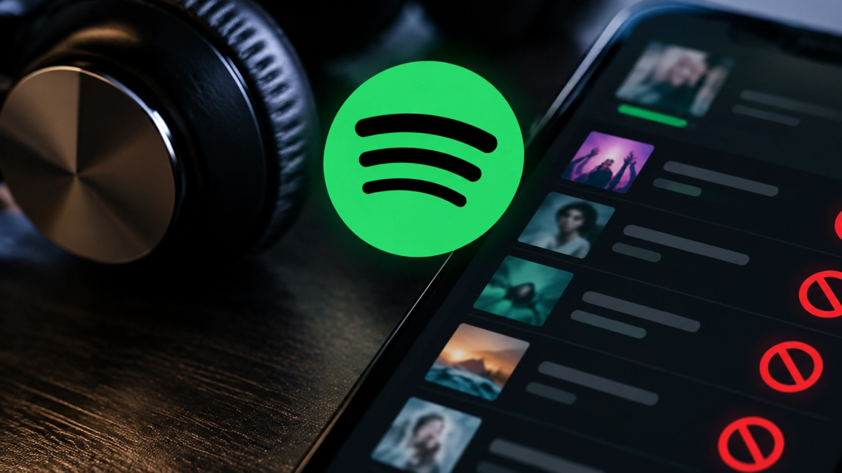 Spotify sacó más de 50 millones de canciones de sus recomendaciones y anunció nuevos controles contra el contenido creado con IA