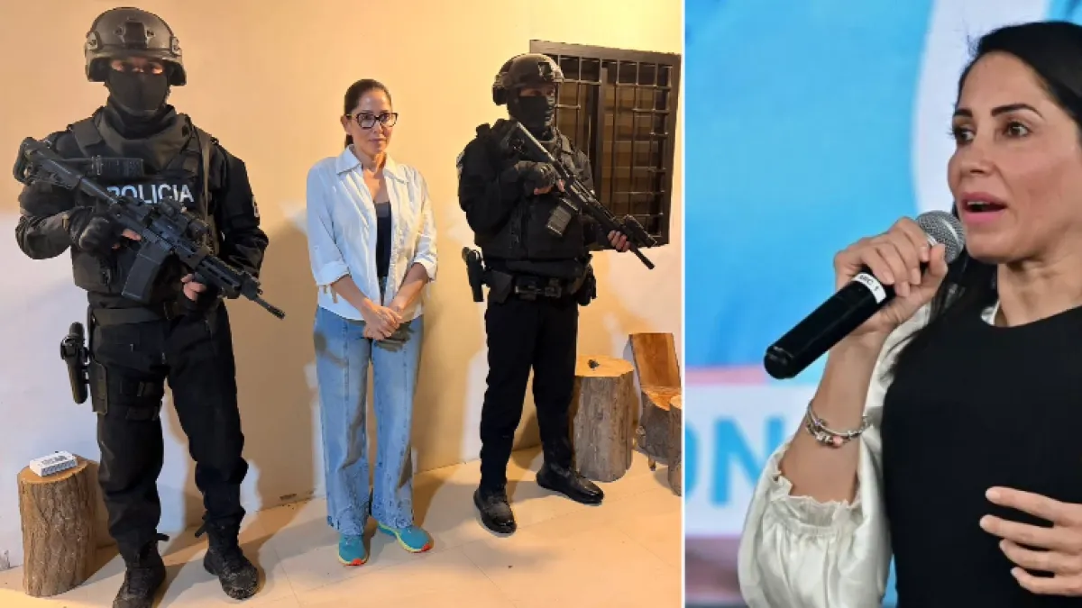 Difunden primeras imágenes de captura de Luisa González, excandidata presidencial en Ecuador que compitió contra Daniel Noboa: razones de la detención