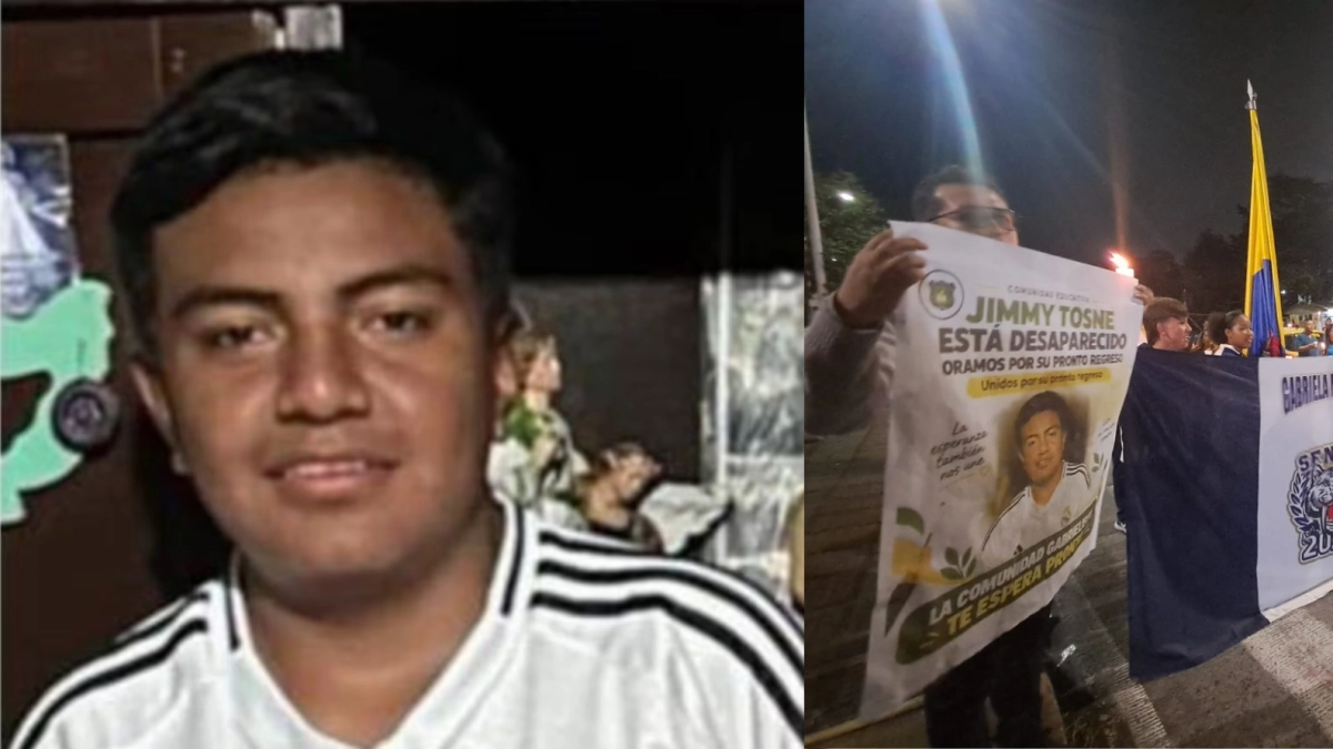 Reportaron la desaparición de un estudiante de 16 años en Popayán mientras iba al colegio; la institución realizó una velatón y exige respuestas