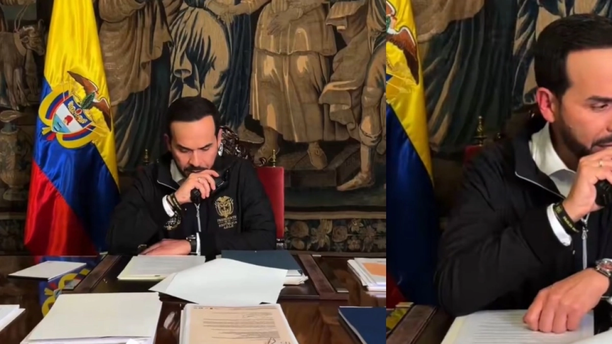 ‘Proceda, general’: el presidente Abelardo De La Espriella revela video de la orden de bombardeo contra el Eln y anuncia golpe a sus finanzas