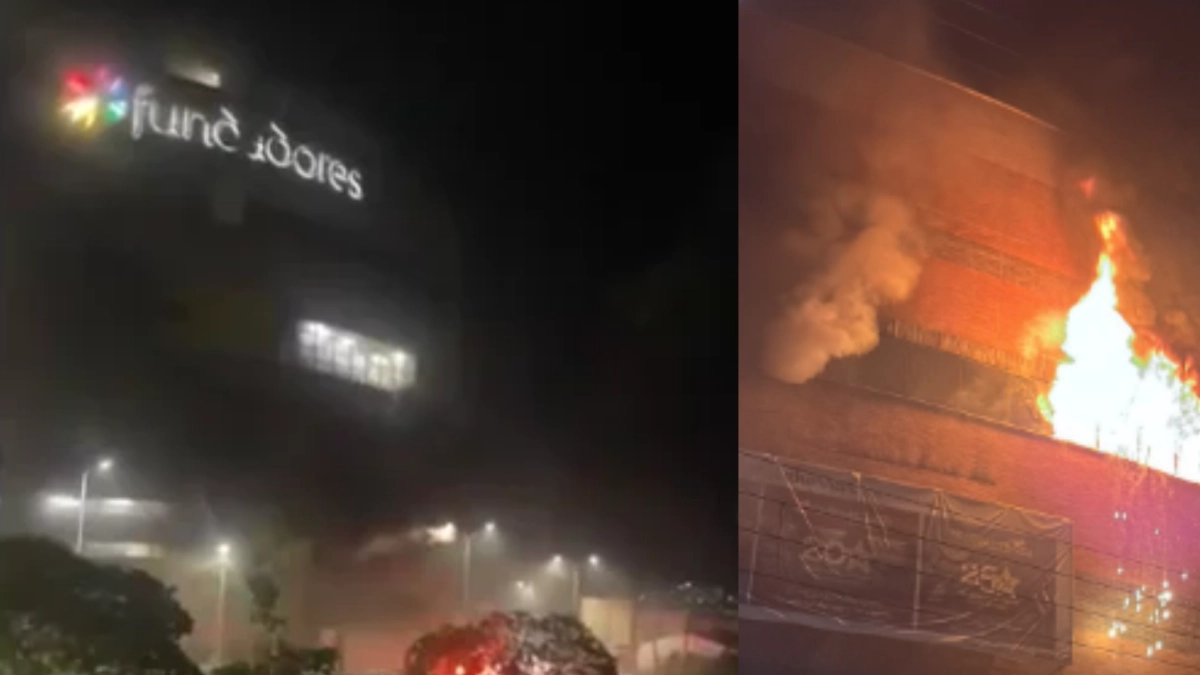 Incendio en el Centro Comercial Fundadores de Manizales obliga a cerrar temporalmente sus instalaciones tras emergencia en la noche del 22 de octubre