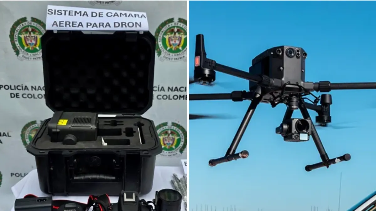 Exclusivo: las sofisticadas cámaras de 60 millones de pesos con las que disidencias de las Farc potencian sus drones en Antioquia