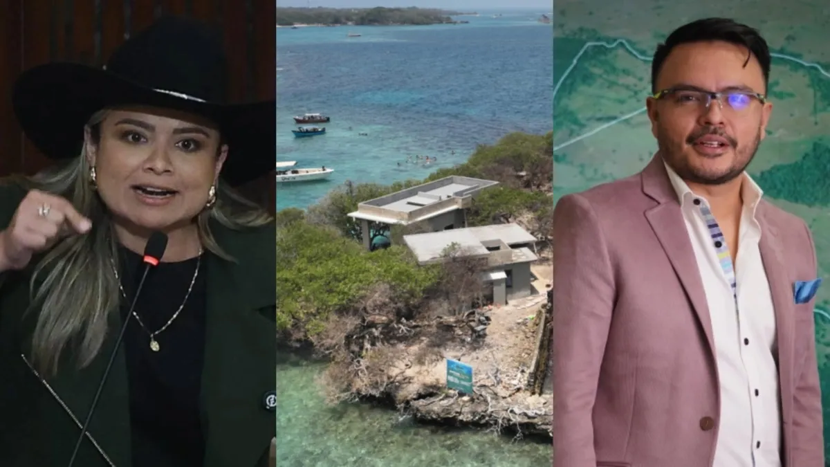 Lina Garrido arremete contra Felipe Harman por descuido de la ANT en Isla Fiesta en Cartagena: ‘Está en ruinas’