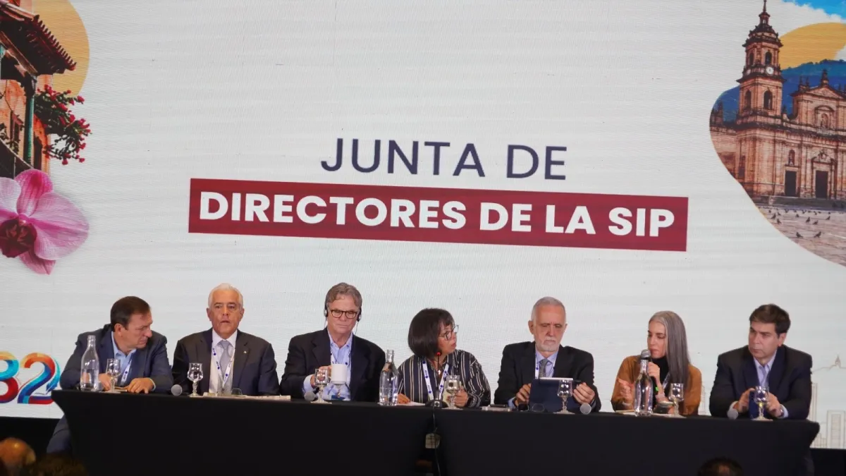 Terminó la 82.ª asamblea de la SIP en Bogotá: 'La violencia contra periodistas volvió a sacudir a la libertad de prensa'
