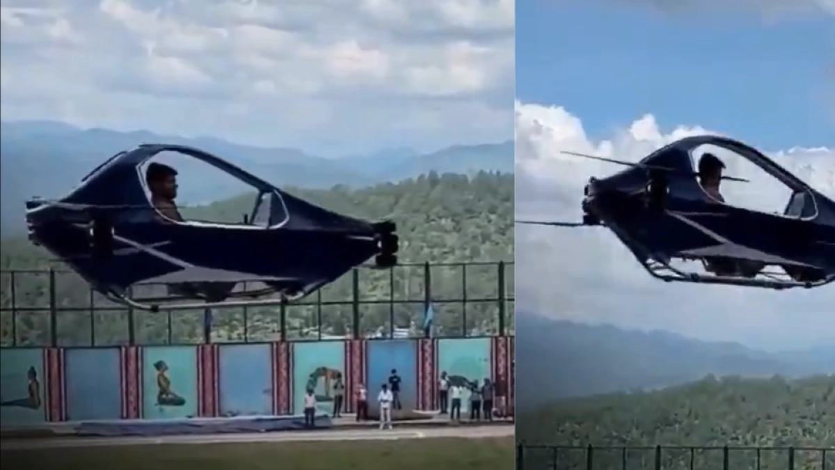 Mucho antes que Tesla, un joven de India llamado Ravi Tamta creó su propio carro volador