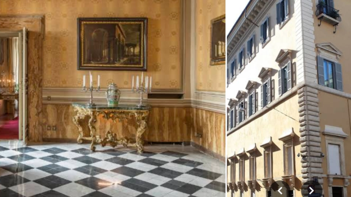 Vivir como la realeza: una princesa italiana abre las puertas de su palacio del siglo XVI para alojar huéspedes en Roma